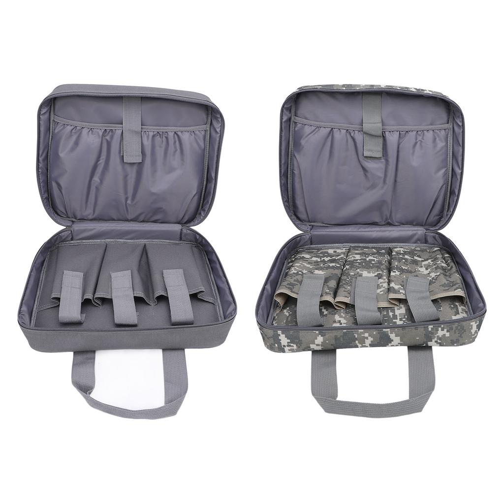 Satellite Accessory Storage Bag Portable Canvas Satellite Protective Carry Case Handbag for Adapters