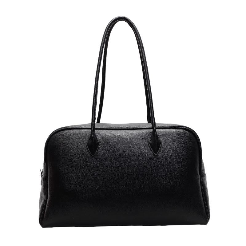 Soft Luxury Bowling Shoulder Bag Fashi Simple Brand Large Capacity Brand Tote Bag High-end Versatile New Commuter Underarm Bag