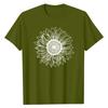 Summer Kids Round Neck Top Sunflower Short Sleeve T-shirt Top