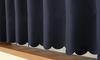 Cafe Light Complete Blackout 5346 Navy Width 190 X Length 100 1 Energy Cold Energy Thick Curtains, Wide, 100% Blocking, Fabric, Insulated, Soundproof,