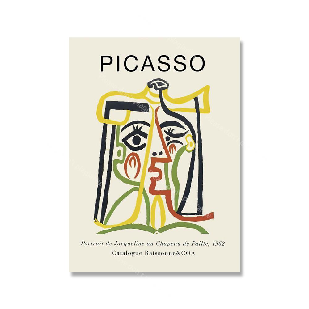 Picasso Musen Van Gogh Künstler Abstrakte Wand Kunstdrucke Leinwand Malerei Nordic Poster Wandbild Bilder Für Wohnzimmer Dekor