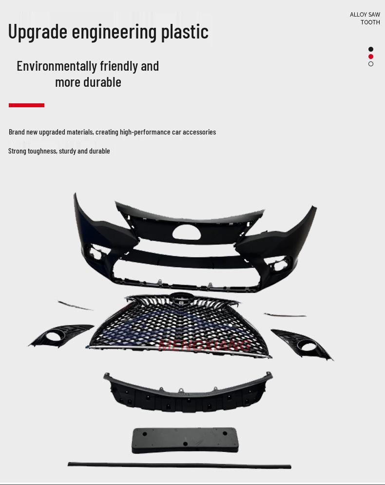 2012-2014 Camry Front Bumper/Headlights/Taillights Anti-Collision Kit