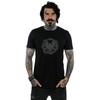 Marvel Mens Agents Of SHIELD Brushed Logo T-Shirt