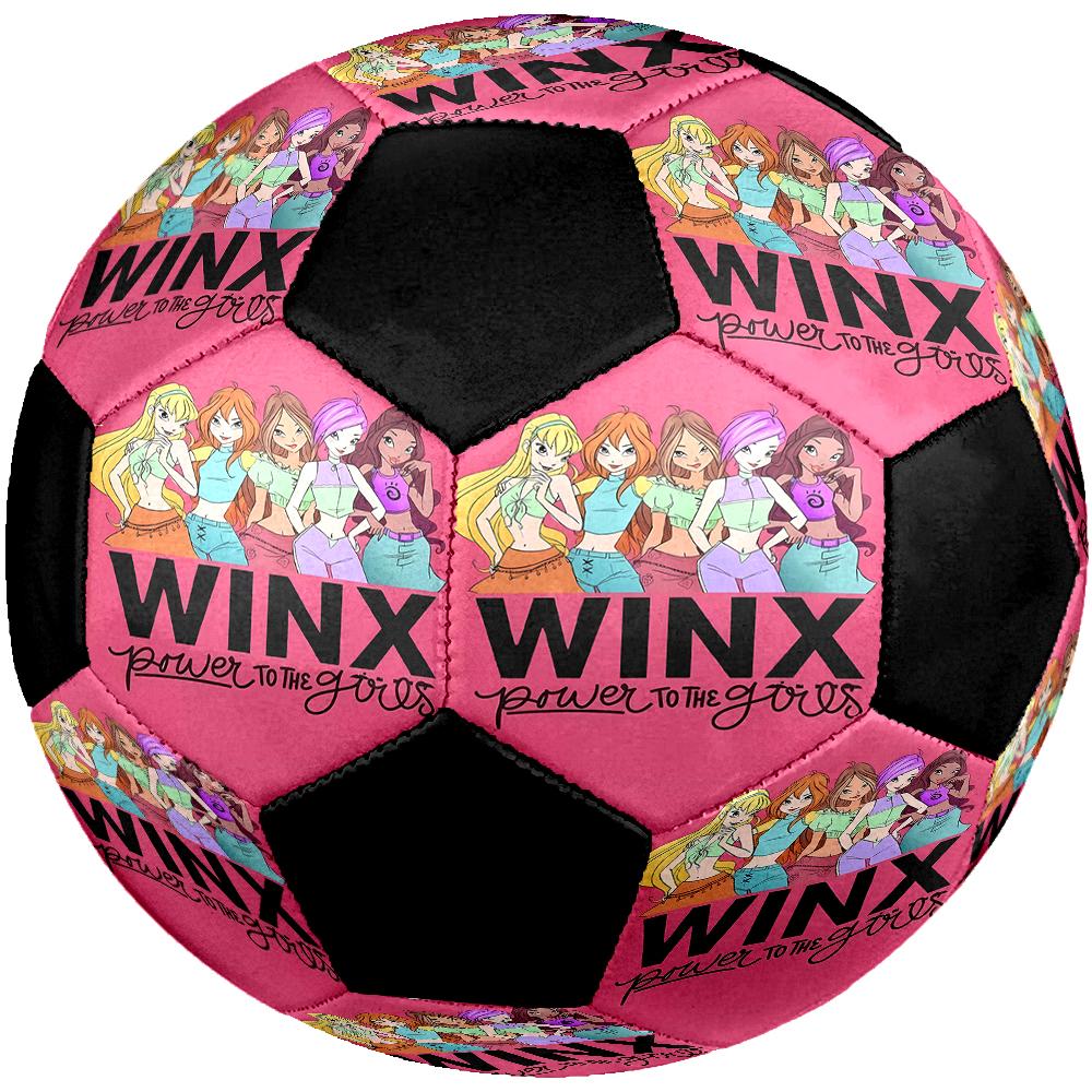Pallone da Calcio Winx Club Taglia 5, Adatto per Partite Indoor e Outdoor, un Regalo Adatto a Tutti.