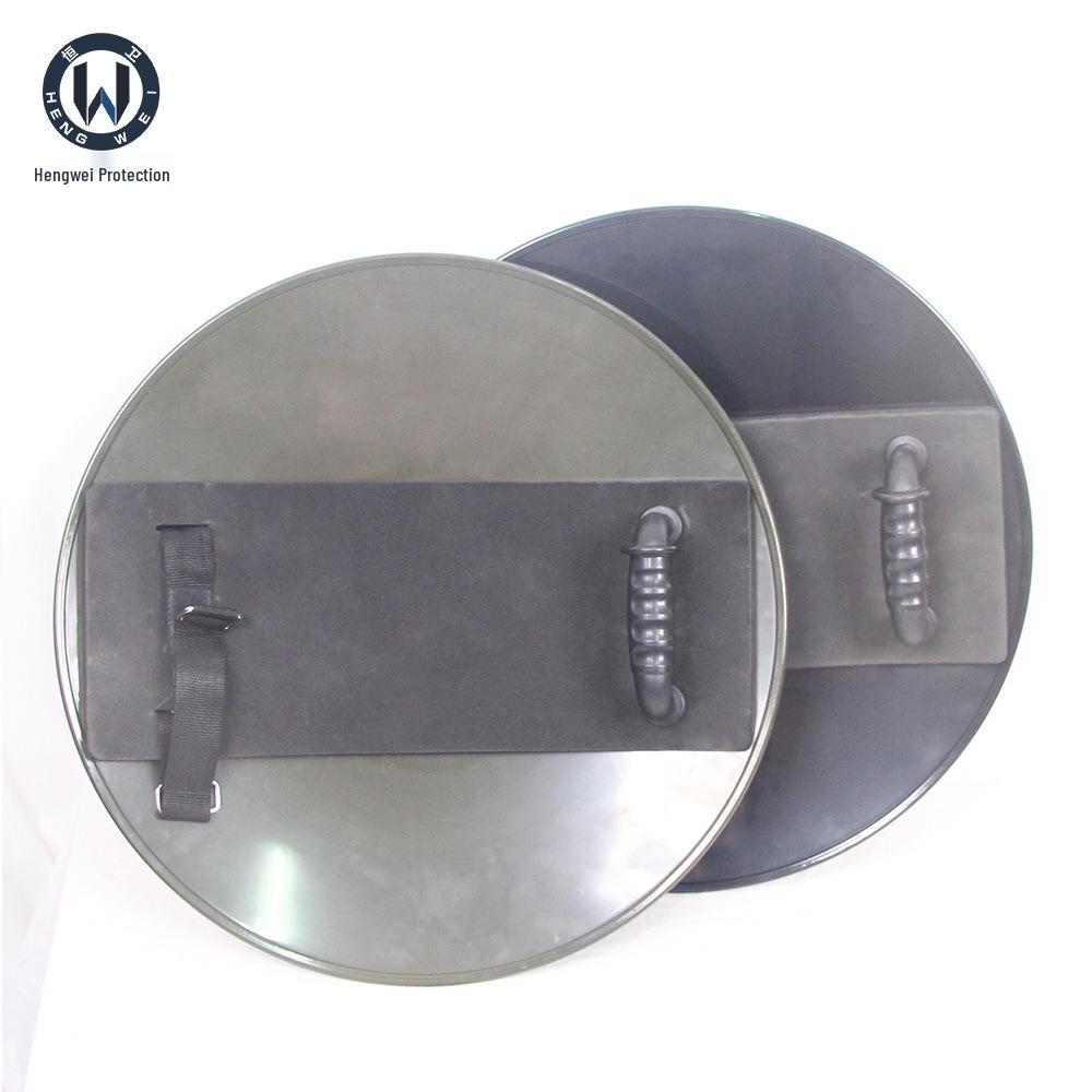Thickened Black & Green Explosion-Proof Riot Shield for Security and Campus Use