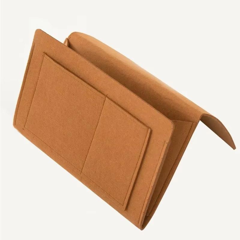Borsa Appesa da Parete in Feltro per Dormitorio Letto Divano Tappeto Camera da Letto Negozio Contenuto Per CD Riviste Blocco Appunti Cancelleria Telefoni Cellulari Oggetti Vari