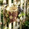 Koala Bird Feeder Cute Feeder Wall Mounted Resin Garden Sculpture Yard Decoration Decorative Outdoor for Trees Fences or Walls Nature Inspired