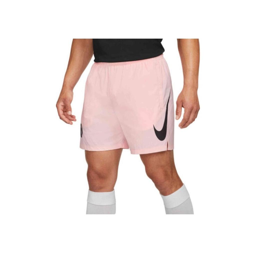 Nike Paris Saint-Germain Contrasting Logo Print Sports Shorts Men Shorts Pink CW0792-658