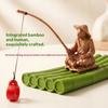 Simulation Old Fisherman Raft Fish Tank Decor Creative Handcrafted Ornament Durable for Office Aquarium Decoration