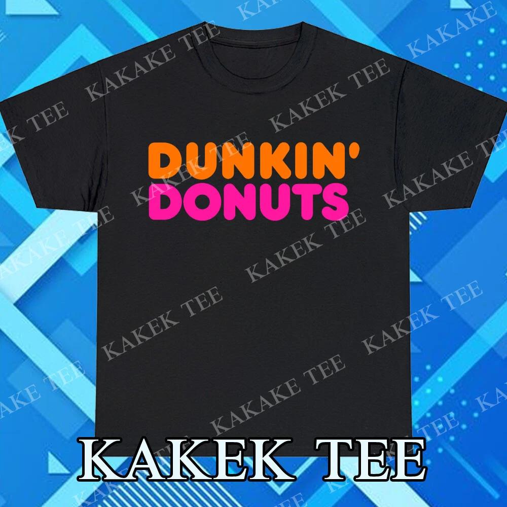 New Dunkin donuts Logo T-Shirt Funny Size S to 5XL XXXL