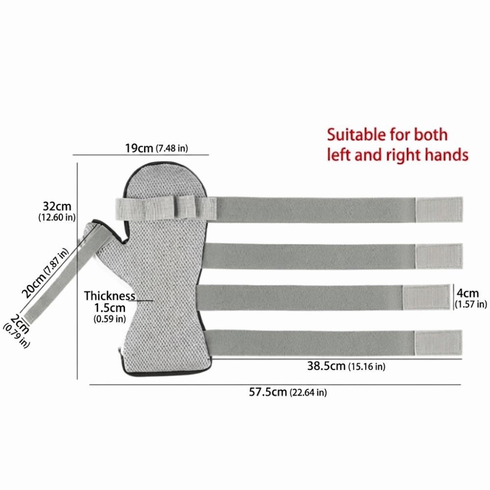 Breathable Finger Splint Detachable Hand Brace Orthotic Finger Spreader Curling Correction