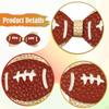 Football Hair Bow Clip Casual Child for Girls Sports Meet Themed Accessory