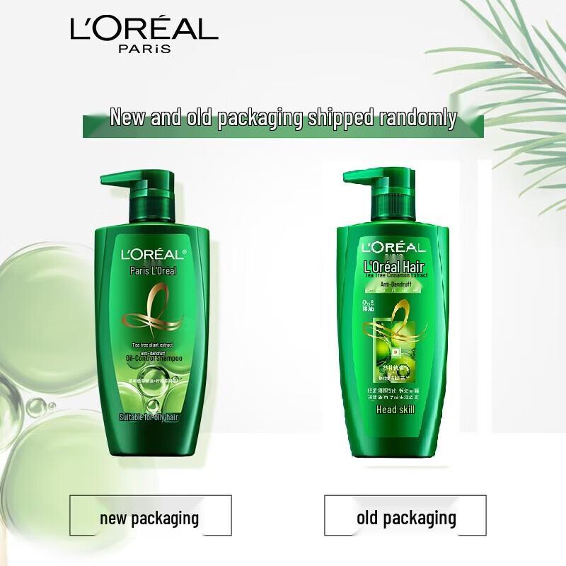 L'Oréal Tea Tree Anti-Dandruff Oil Control Shampoo