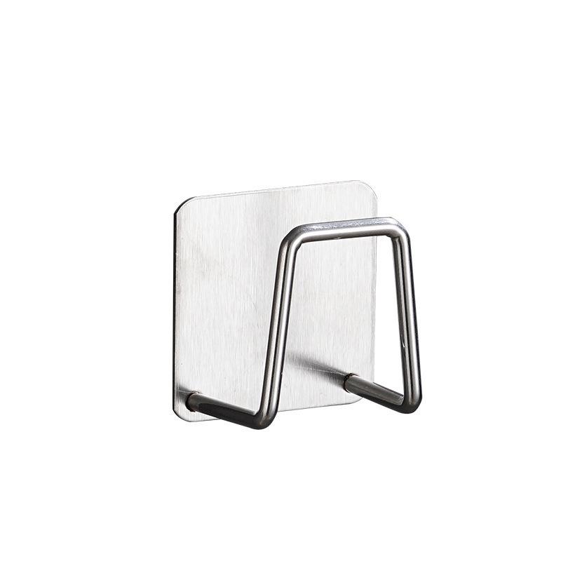 

Punch-Free Stainless Steel Sponge Holder & Scrubber Rack for Kitchen Sink