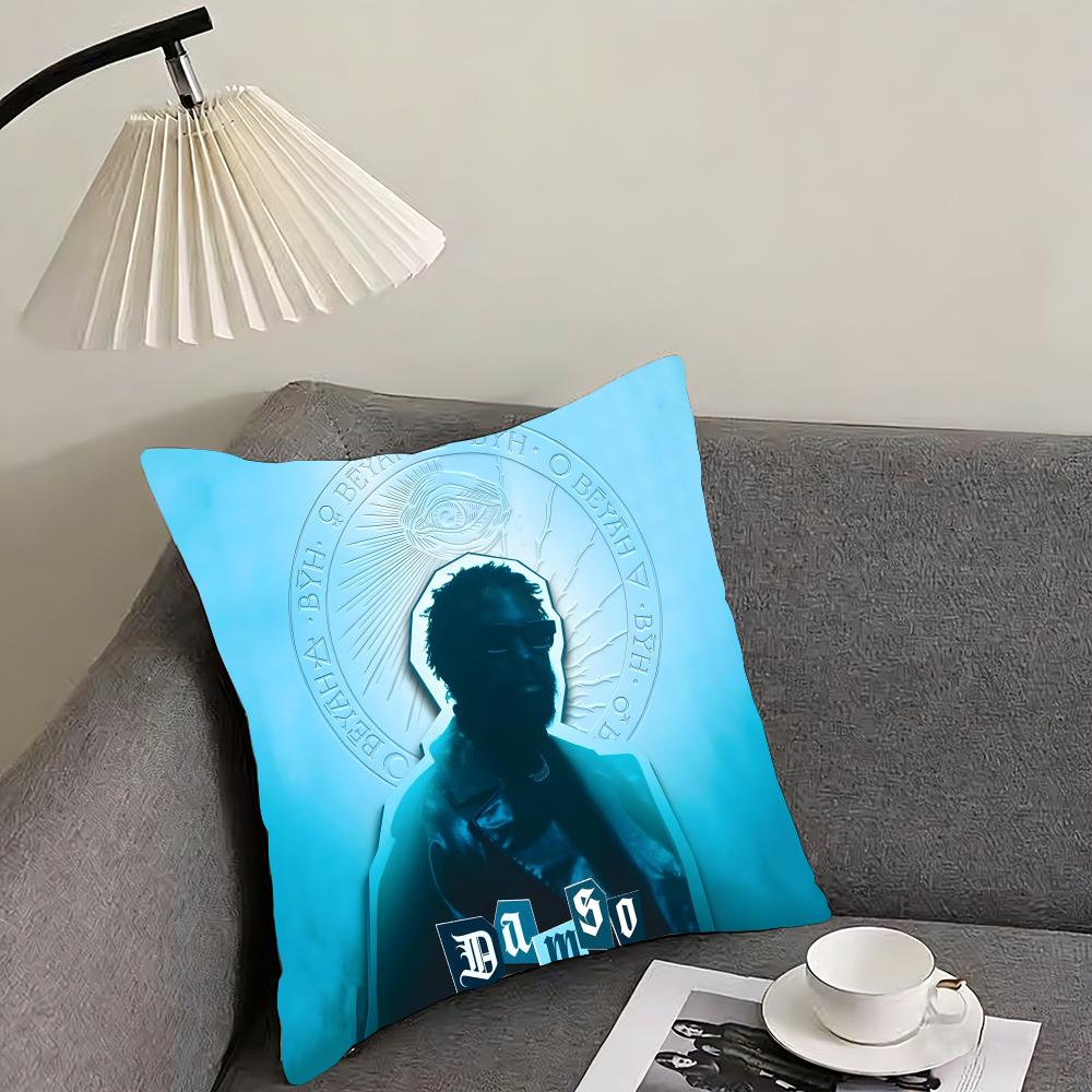 DDamso Rapper Cushion Cover Pillowcase Ultra Soft Skin Friendly Fabric Cloud Like Comfort Concealed Zipper