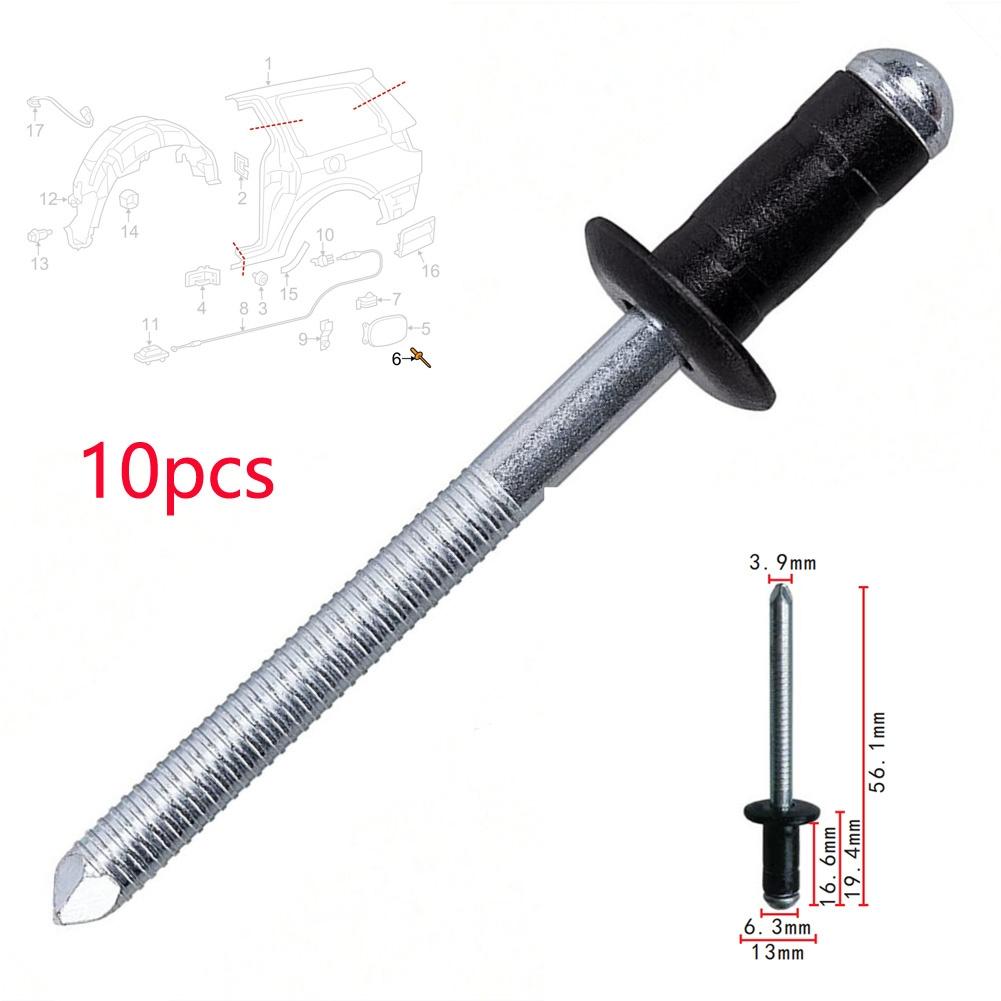 Blind Rivet Fuel Lid Blind Rivet Metal.Aluminum Rivet Black Steel Mandrel