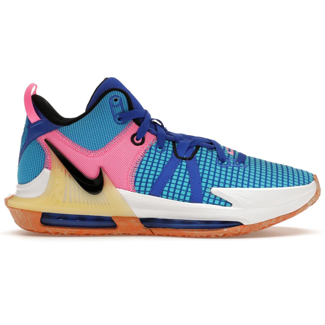 

Кроссовки Nike LeBron Witness 7 Hyper Royal Blue Lightning White Black(DM1123-400) 42