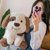 Brown Spot Simulation Dog Plush Toy Smile Shiba Inu Plush Dolls Animal Puppy Dolls  Birthday Gifts