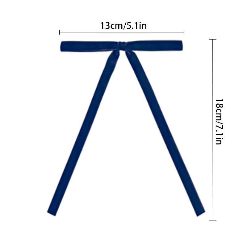 

20/10pcs Velvet Christmas Bows Rustic Velvet Ribbon Bows Xmas Wreath Gift Cute bows Decoration for New Year Party Wedding Tree 10pcs темно-синього кольору