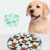 Cat Pet Silicone Slow Food Mat with Suction Cup Cat Pet Dog Feeder Lick Pad for Home Shop Light