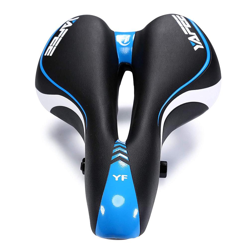 Sella per bicicletta MTB Mountain Road Bike Seat Hollow Gel Comodo cuscino da ciclismo Sella per cyclette per uomo e donna