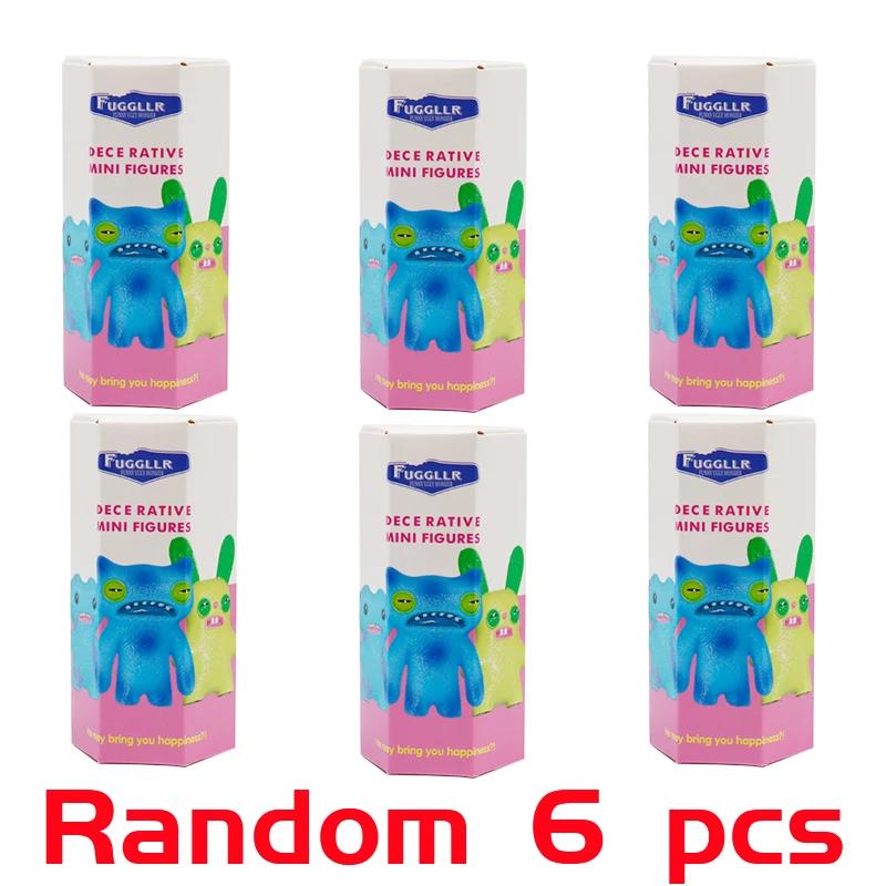 Fuggler Box Model Doll Funny Ugly Monster Figure Statue 6cm Ornaments Dolls Birthday Gifts