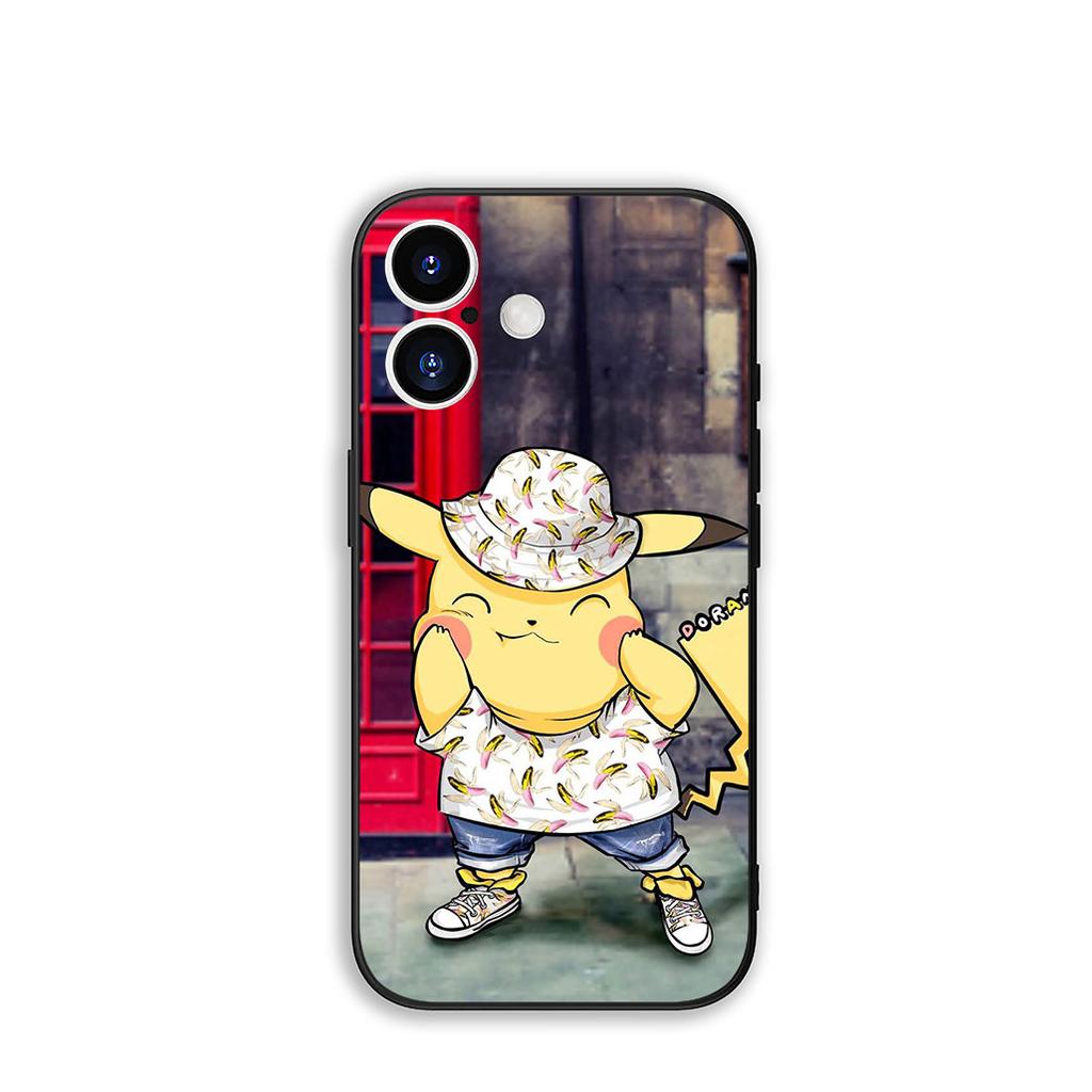 for Samsung Galaxy A07 A13 A12 A23 A42 A50 A51 A52 A53 A70 A71 A72 A21S A04 Note 20 9 8 10 Case P-Pokemon GO Gengar P-Pikachu