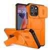 KEYSION Shockproof Armor Magnetic Case for Motorola MOTO G 5G 2025 Slide Camera Protection Kickstand Phone Cover for Edge 2025