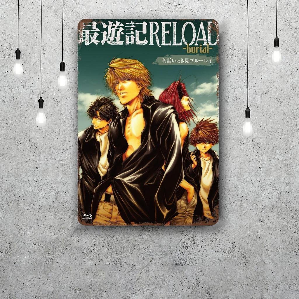 saiyuki Decor Vintage Metal Signs Tin Signs Captain Poster Decor for Bar Pub Club Man Cave Wall Decoration
