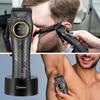 Professional Hair Clippers 5000-9000RPM Adjustable Speed DLC Blades 4 Guide Combs USB Base Charging Barber Trimmer
