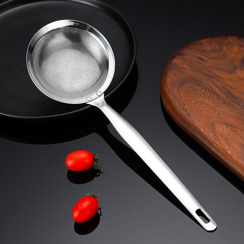 Stainless Steel Fine Mesh Skimmer Spoon