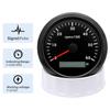 0-6000rpm Outboard Tachometer for 2/4/6/8/10/12 Cylinder 85mm Black Motorcycle Speed Gauge Hour Meter RPM Sensor Tach Optional