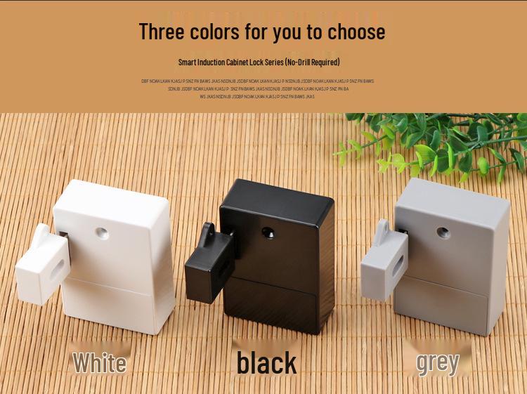 Electronic Smart Induction Invisible Lock for Cabinets and Wardrobes