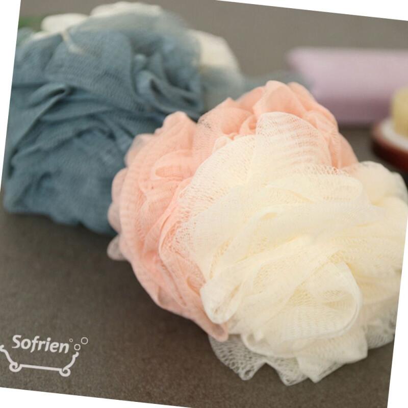 Shower Ball 40g 1P 120x120x90mm Bath Bath [WCAD103] pink