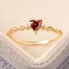 925 Sterling Silver Zircon Simplicity Love Heart Ring For Women Engagement Wedding Fashion Luxury High Quality Fine Jewelry