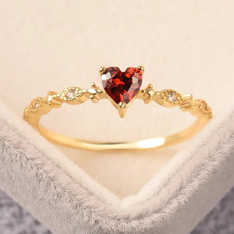 925 Sterling Silver Zircon Simplicity Love Heart Ring For Women Engagement Wedding Fashion Luxury High Quality Fine Jewelry