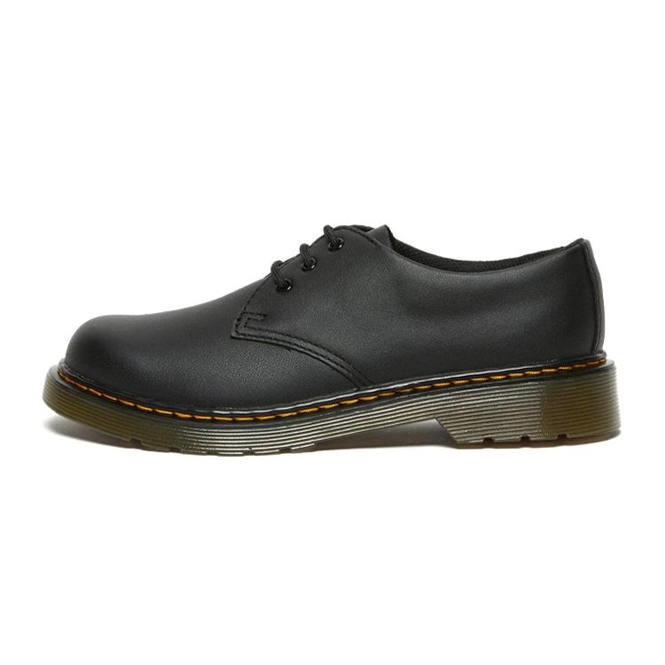 Dr. Martens Youth 1461 Softy T Leather Black 3-Eye Shoes 26175001 38