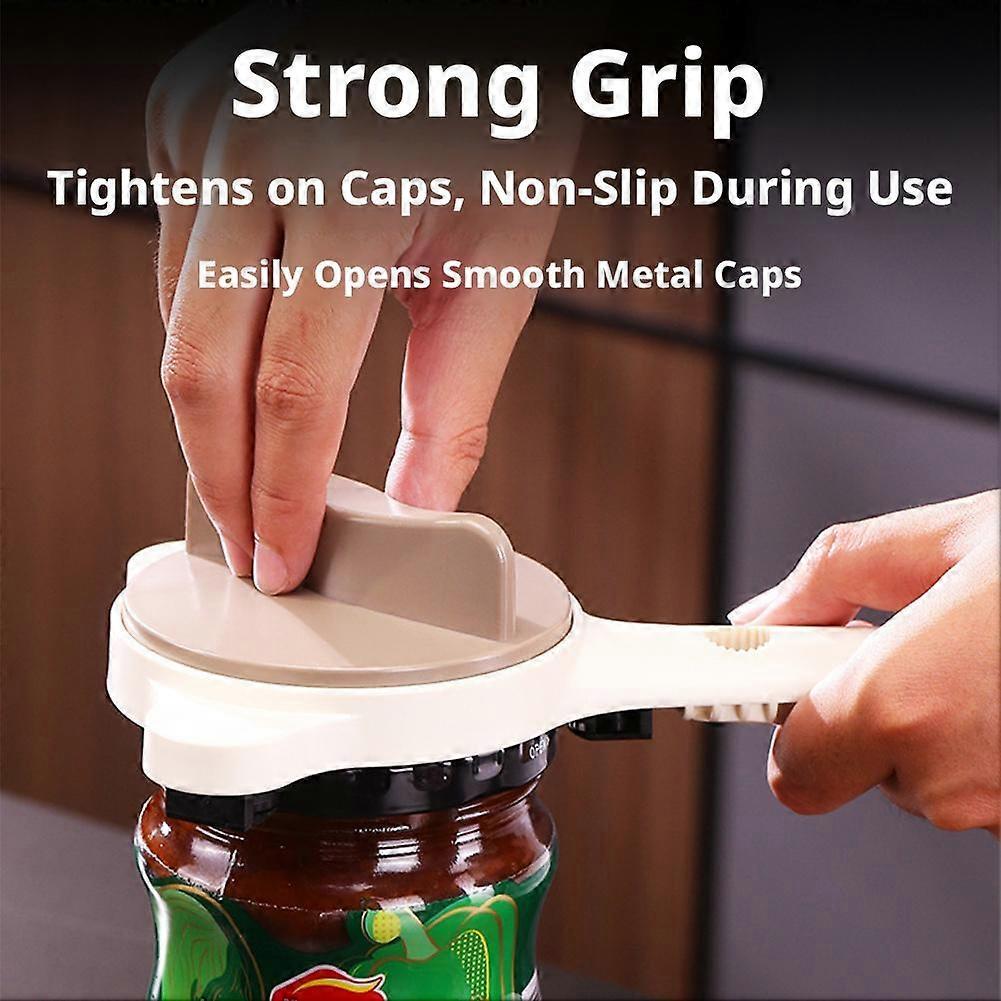 4 In 1 Multi-Purpose Jar Opener Multi Kitchen Tool Fits Kitchen Jars Bottles and Cans