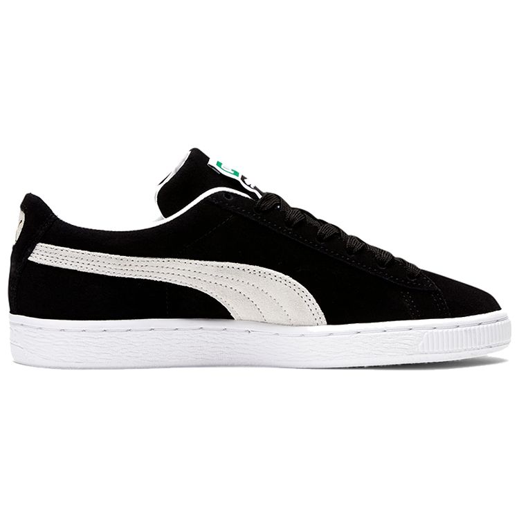 Puma Suede Classic XXI Lifestyle Sneakers Black White Women 381410-01