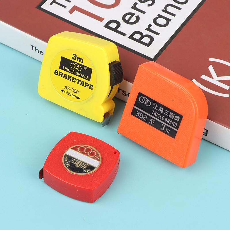 2/3 meter Einziehbares Linealband Tragbares Mini-Metall-Zuglineal Maßband