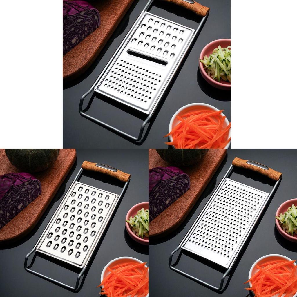 Multifunktionale Edelstahlreibe & Hobel für Kartoffeln, Rettich und Pommes frites