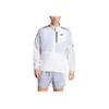 adidas Veste Confortable 3 Bandes Own The Run Coupe Slim Col Zippé Veste Homme Blanc JD7760