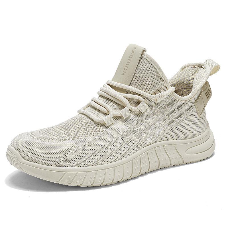 Coconut shoes men's shoes summer new breathable mesh shoes men's trend versatile flying woven sports shoes casual running shoes