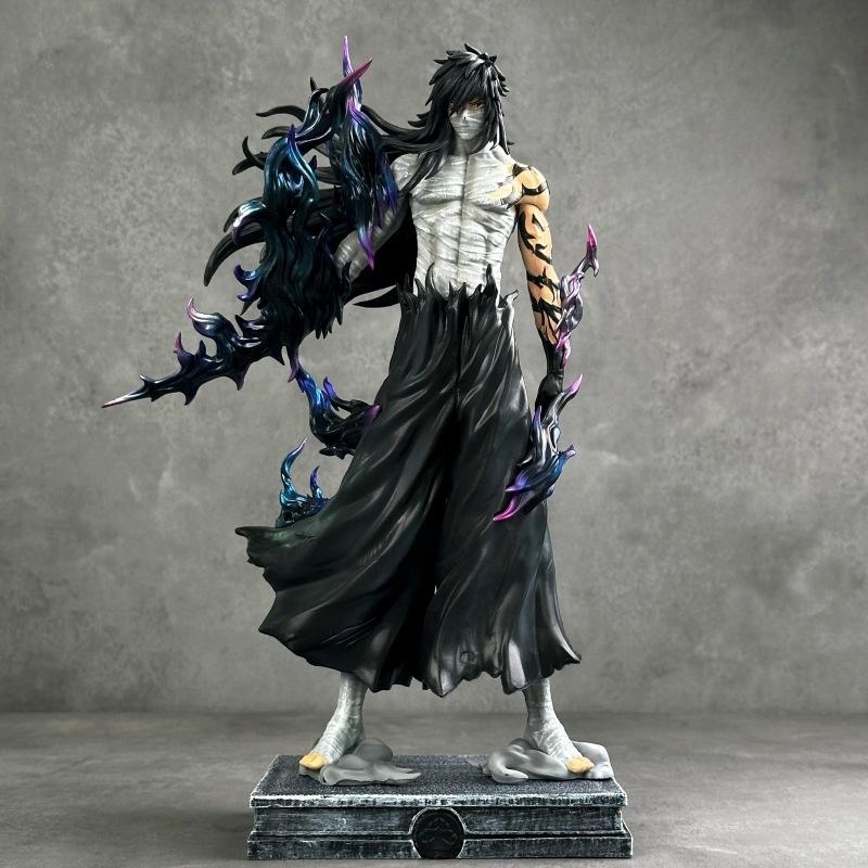 Action Figures Cheng Death God No Moon Ichigo And Kurosaki Ichigo Statue 2D Anime Figure Model Display Piece For Collectors