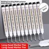 1Pc Long Needle Marker Pen Waterproof Deep Hole Metal Bathroom Woodworking Tile Screw 20Mm Dash Pen Marker Pen