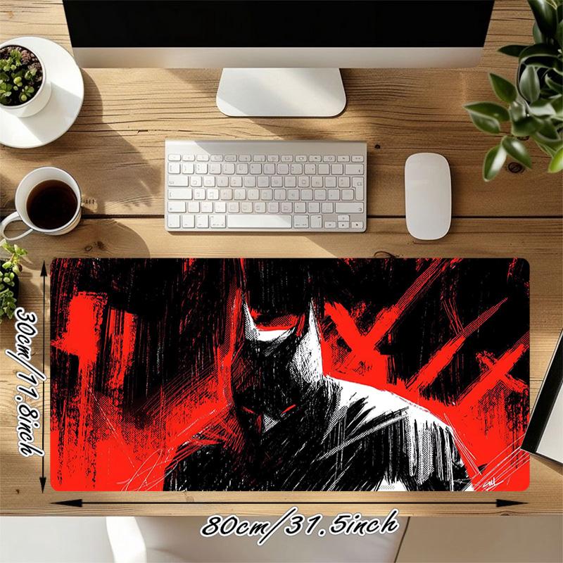 Dark Knight Xl Gaming Mouse Pad Nonslip Rubber Base Stitched Edge Waterproof Desk Mat For Pc Laptop Gamer Office Computer Accessories C927218