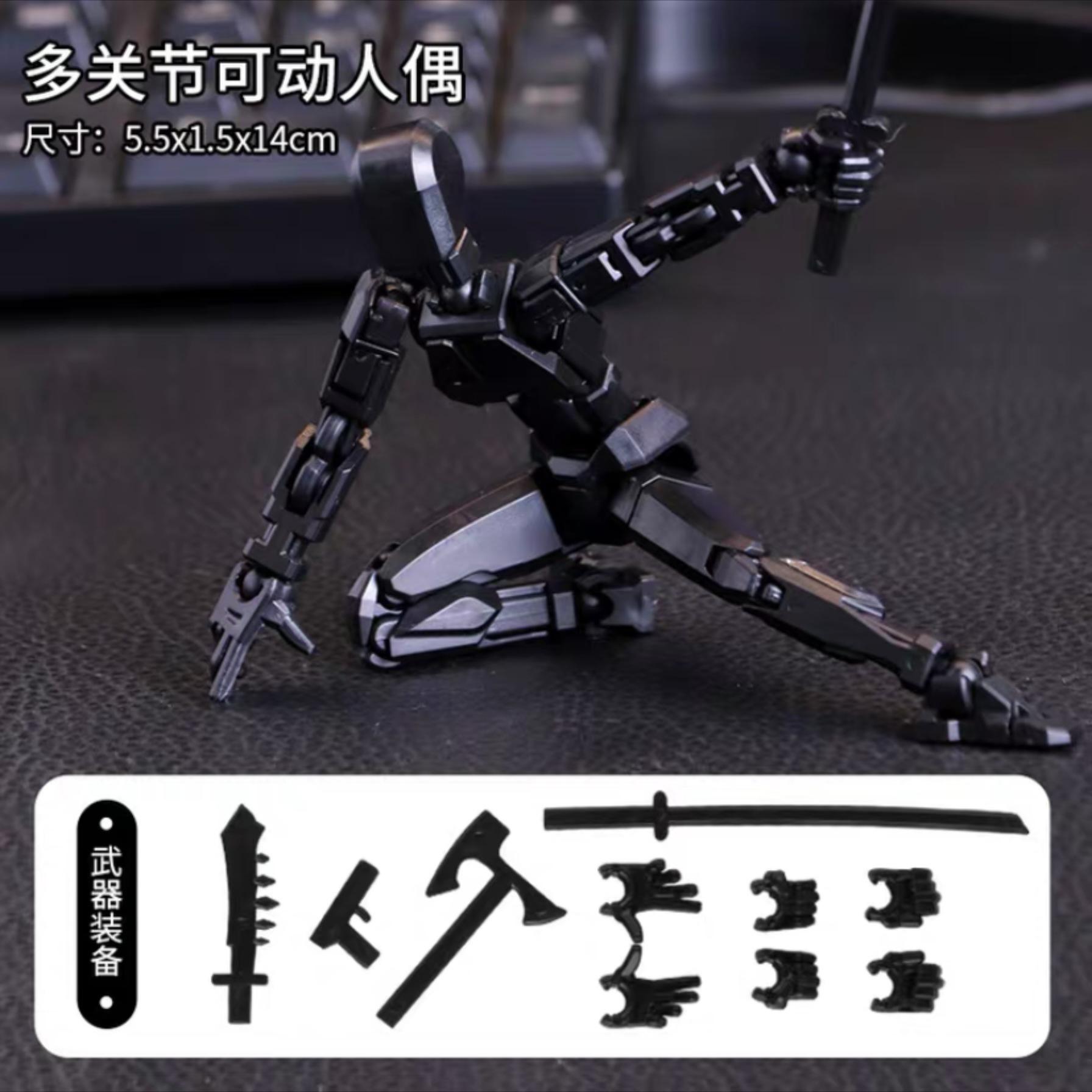 Mehrgelenkiger Beweglicher Formwandler Roboter 2.0 3D Gedruckte Schaufensterpuppe Mannequin 13 Actionfiguren Schönes Spielzeug Kinder Erwachsene Eltern-Kind-Spiele
