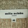 mila schon Long sleeve cashmere sweater 48 beige knit Men's Used