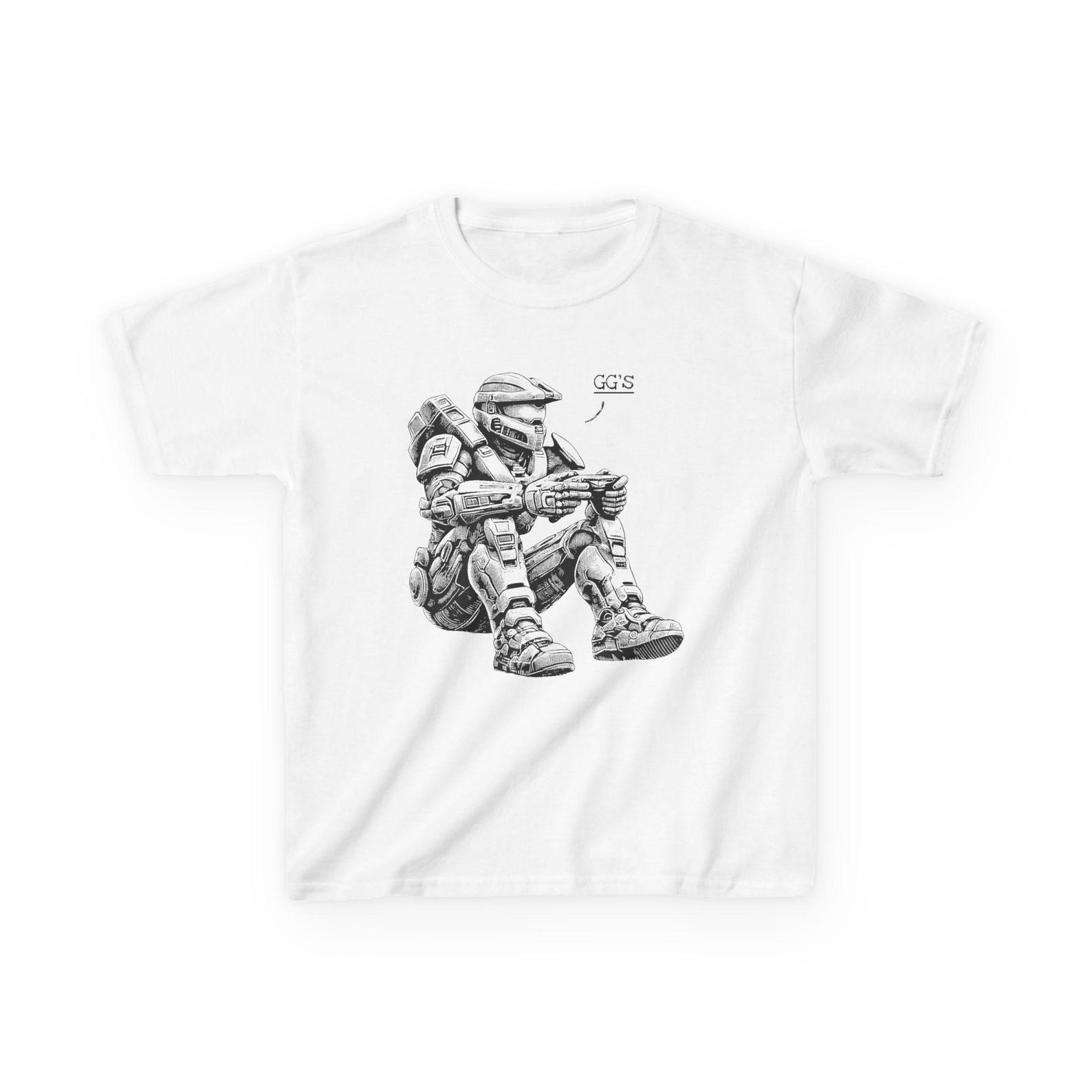 Kids Science Fiction Gamer Tee, Video Game Birthday Gift M