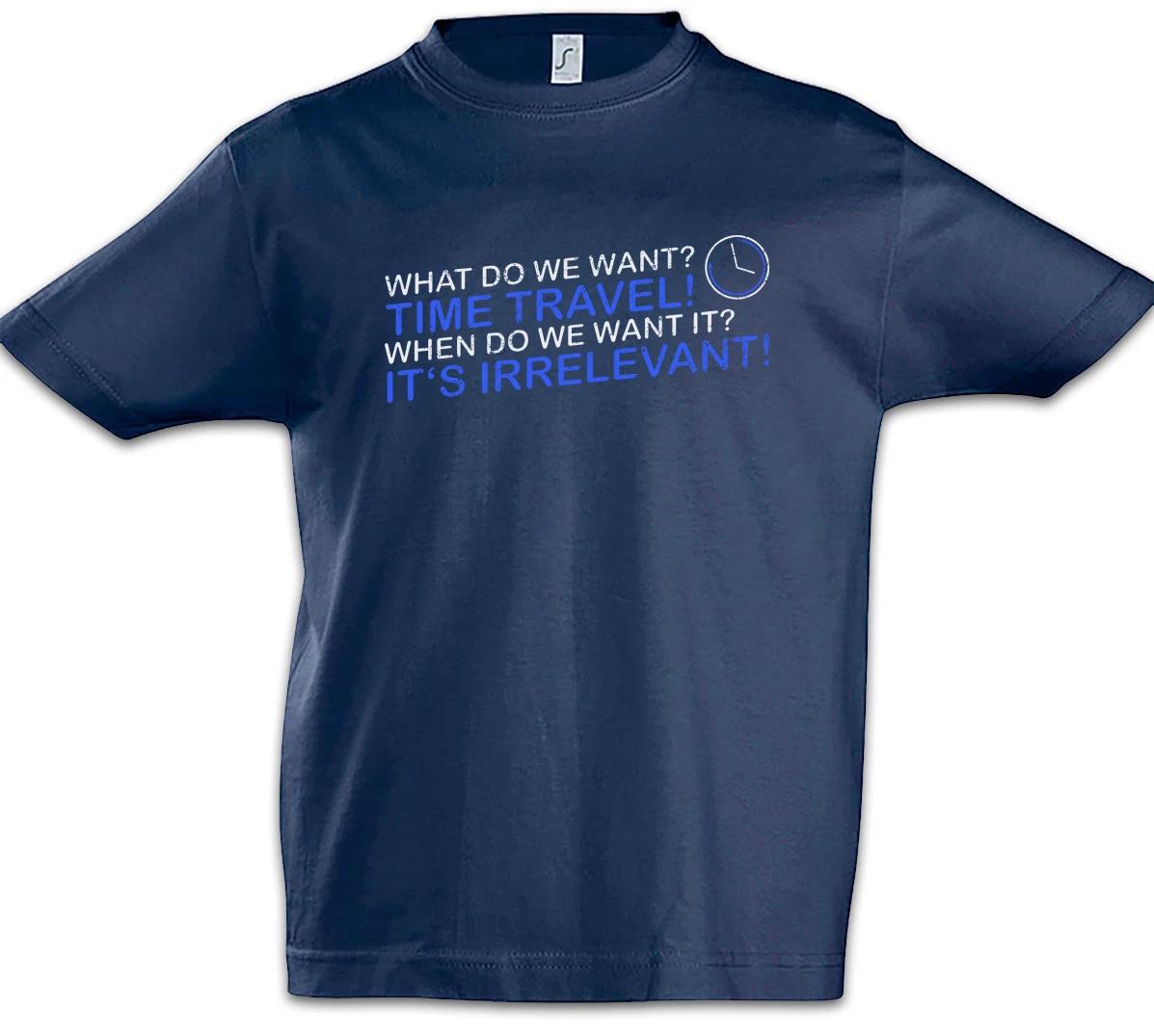 

Time Travel! Boys T-Shirt Fun Geek Nerd Scientist Teacher Professor Physics 160